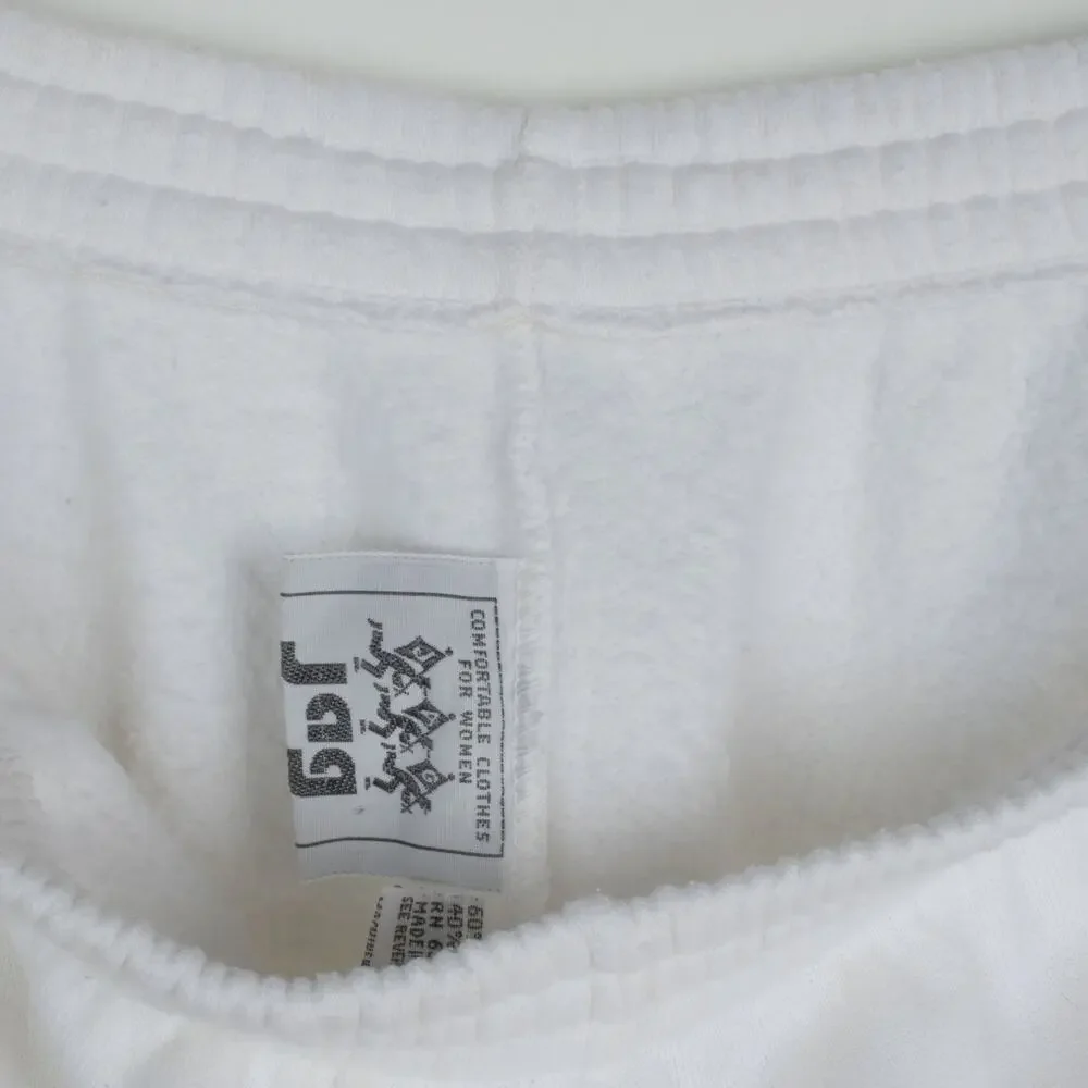 Vintage 80s White Sweatsuit Set Size S Jag Club - Picture 7 of 8